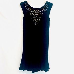 Cache Cutout Fit & Flare Dress